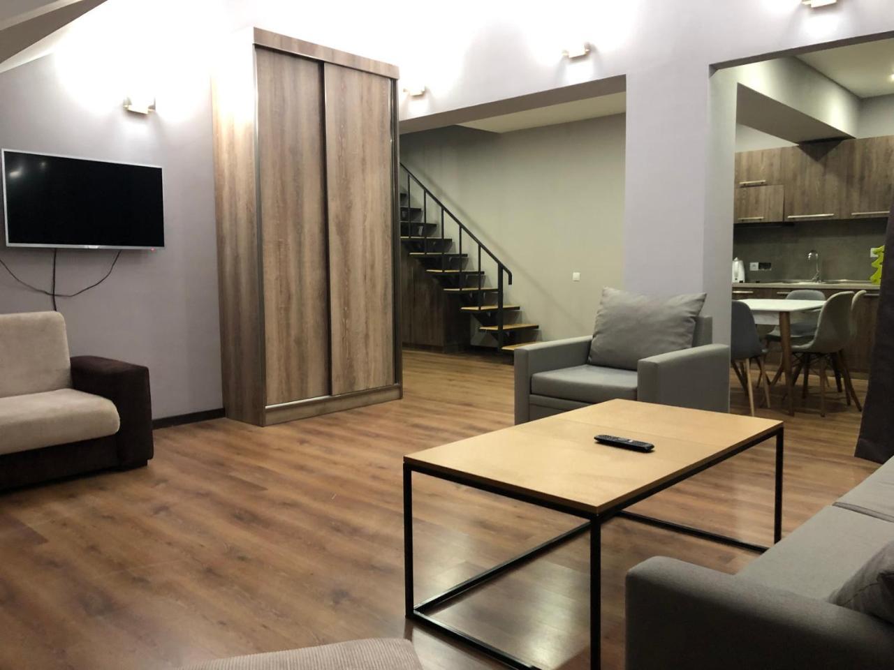 Duplex Apartment In New Gudauri Near Gondola Dış mekan fotoğraf